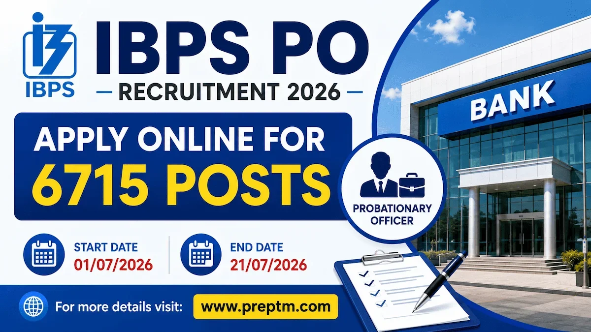 SBI PO Recruitment 2026: 1500 Vacancies, Apply by 08 July